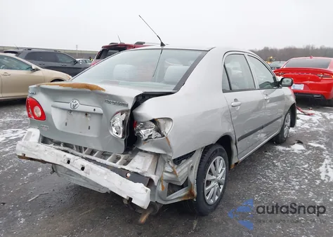 2004 Toyota Corolla Ce from USA, damaged, VIN 2T1BR32E04C218637